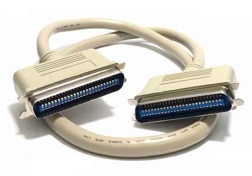 M60MM-0350A Centronic 50 Pin Male to Male Data Cable 0.9m
